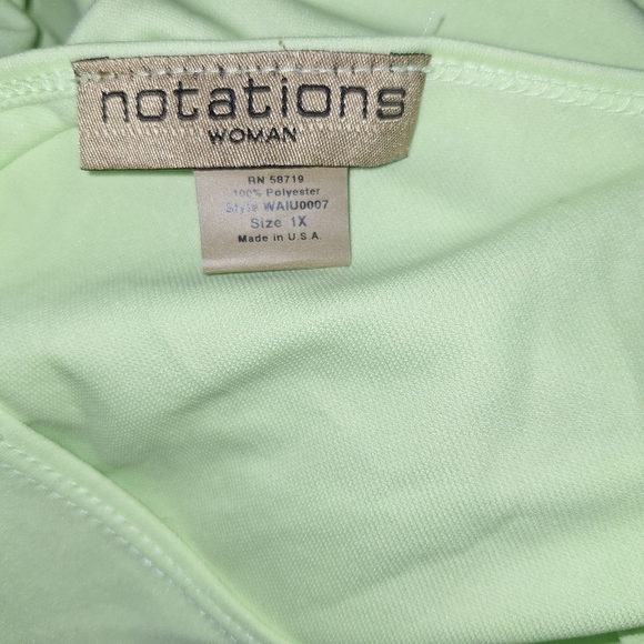 Notations blouse size 1X - Picture 4 of 4